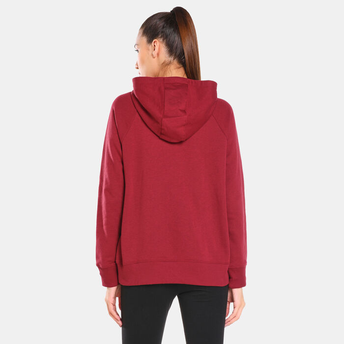 Under Armour Women's Rival Fleece Hoodie Under Armour Women's Rival Fleece Hoodie image number 1