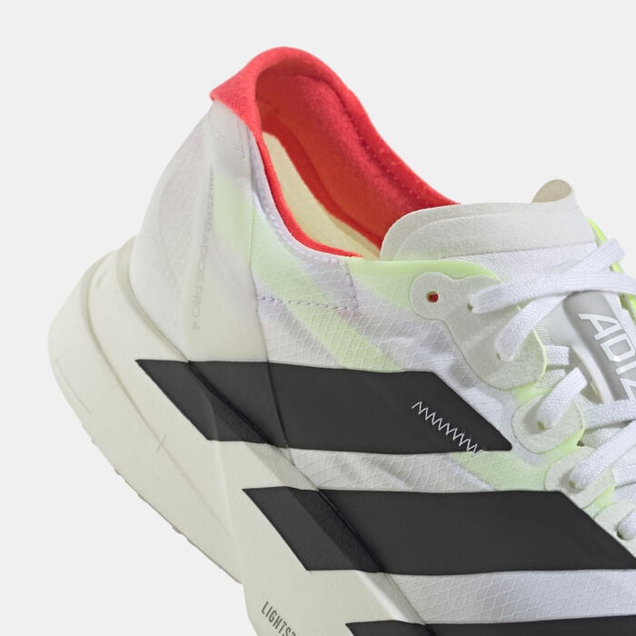 adidas Women's Adizero Adios Pro 4 Shoes White adidas Women's Adizero Adios Pro 4 Shoes White image number 5