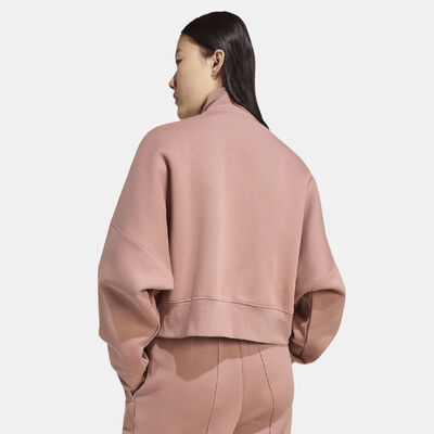 adidas Originals Women's Off Placed 3-Stripes Track Jacket Pink adidas Originals Women's Off Placed 3-Stripes Track Jacket Pink