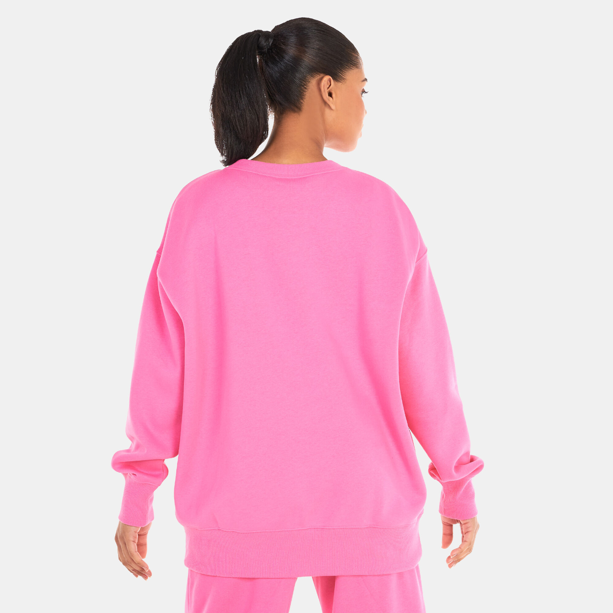 Nike women's pink sweatshirt shop