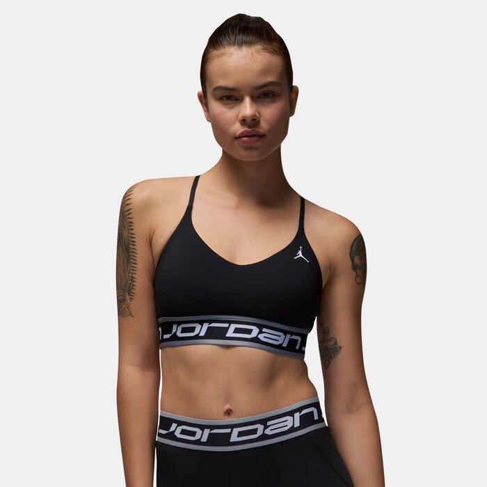 Jordan Women's Sport Indy Dri-FIT Light-Support Training Sports Bra Black Jordan Women's Sport Indy Dri-FIT Light-Support Training Sports Bra Black image number 0
