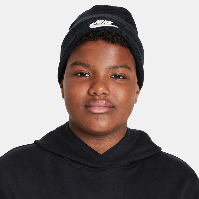 Nike Kids' Peak Beanie Black Nike Kids' Peak Beanie Black image number 0