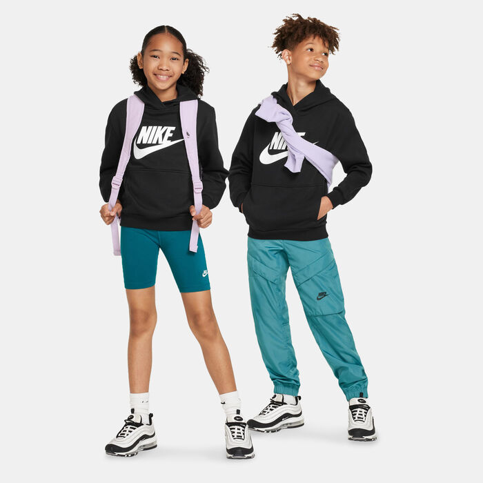 Nike Kids' Sportswear Club Hoodie Black Nike Kids' Sportswear Club Hoodie Black image number 2
