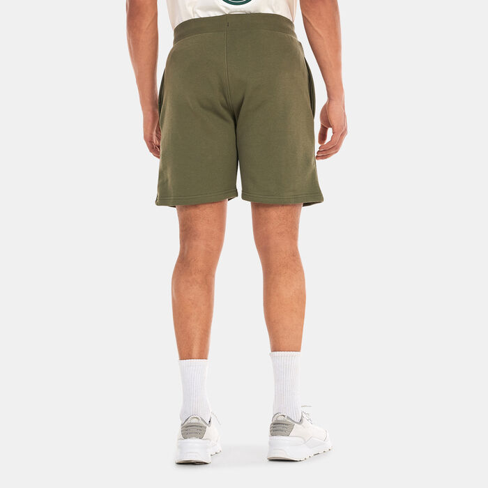 New Era Men's New York Yankees League Essential Shorts Green New Era Men's New York Yankees League Essential Shorts Green image number 1