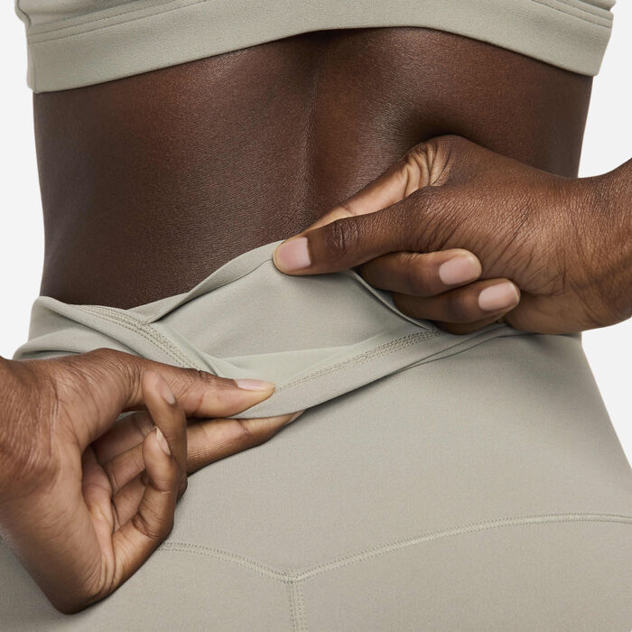 Nike Women's Zenvy Flared Leggings Grey image number 6