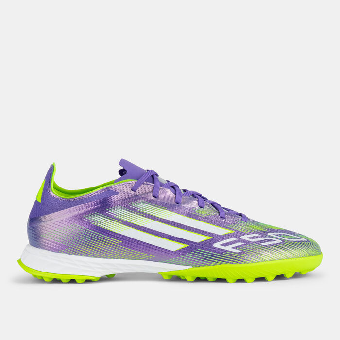 adidas Men's F50 Pro Turf Ground Football Shoes Purple adidas Men's F50 Pro Turf Ground Football Shoes Purple image number 0