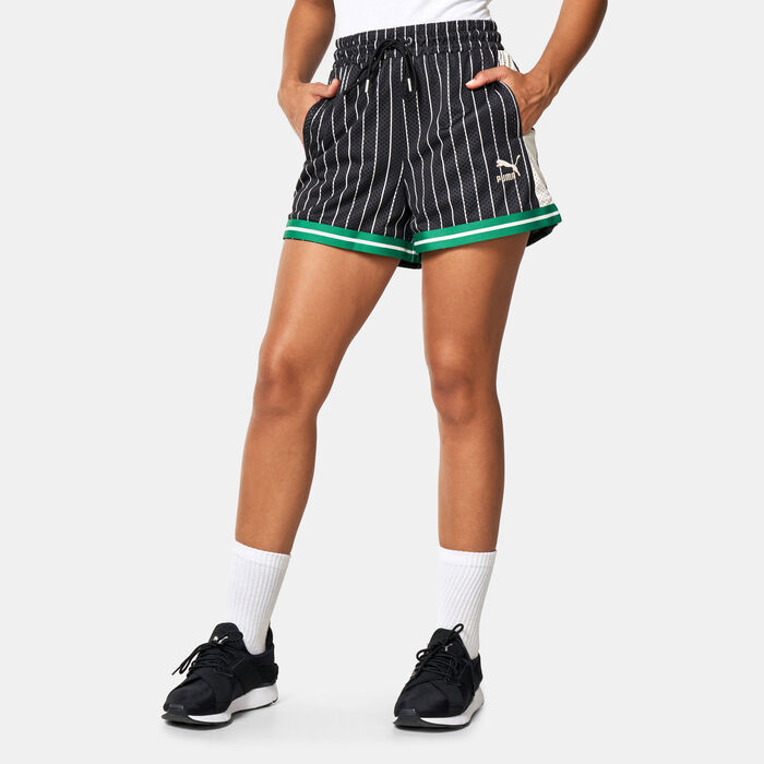 PUMA Women's T7 Fanbase Shorts Black image number 0