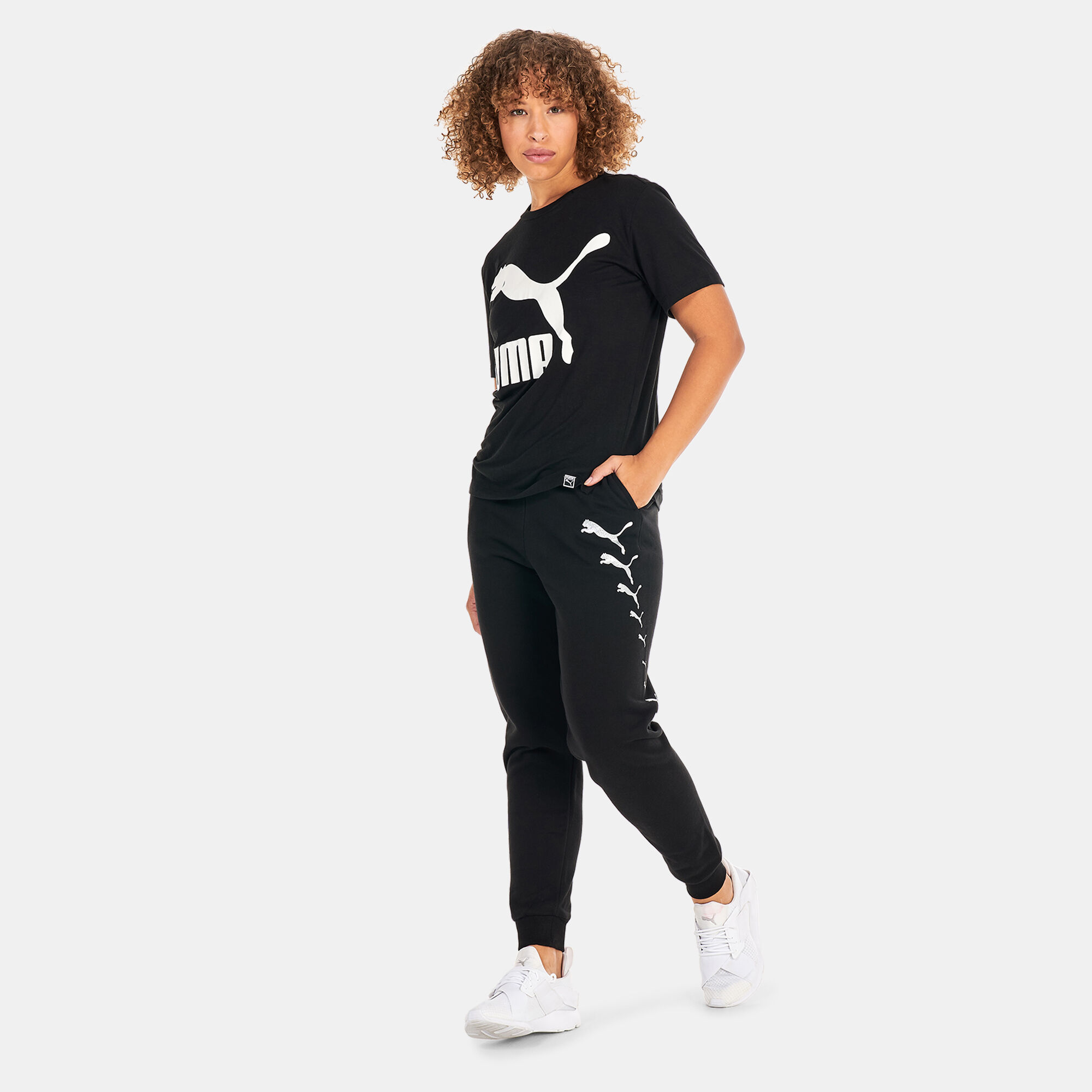 Sparkle sweatpants top