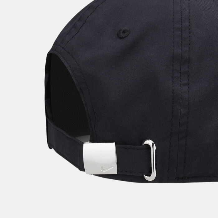 Nike Unisex Heritage86 Metal Swoosh Cap Black image number 1