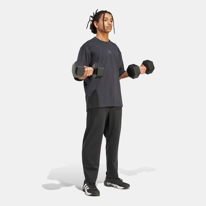 adidas Men's Power Training T-Shirt Black adidas Men's Power Training T-Shirt Black image number 2