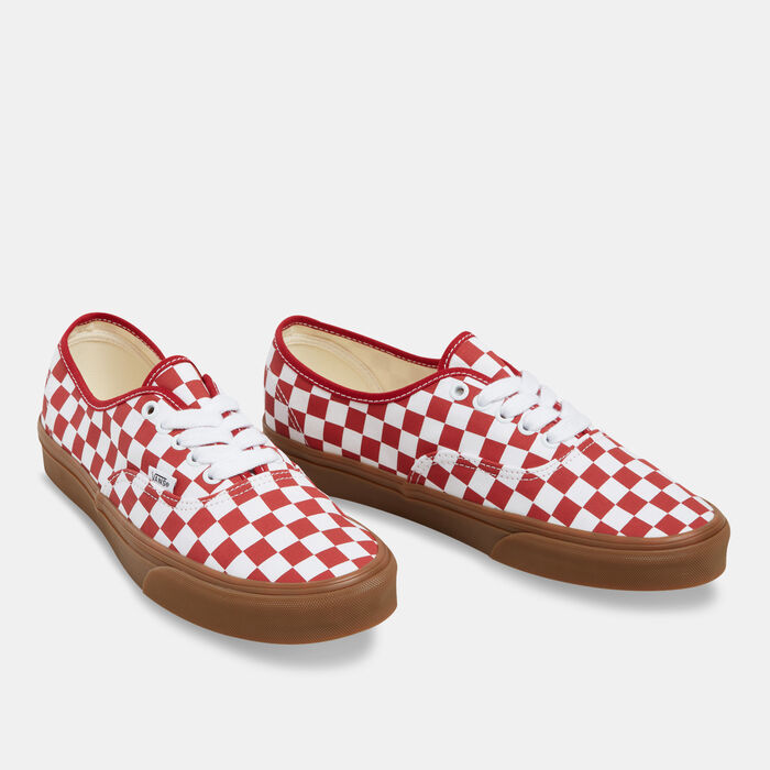 Vans Authentic Unisex Shoes Red Vans Authentic Unisex Shoes Red image number 1