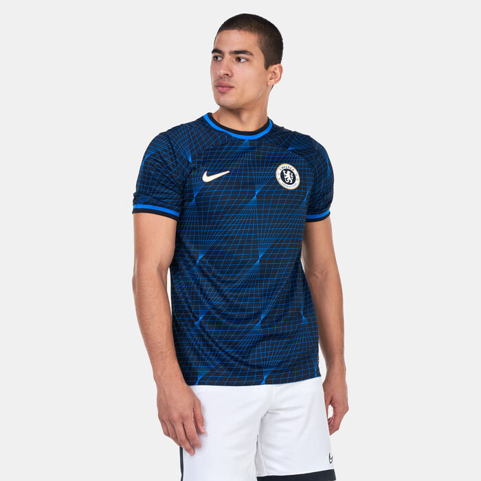 Nike Men's Chelsea 23/24 Away Replica Football Jersey Blue image number 0