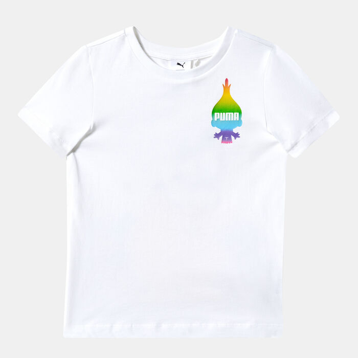 PUMA Kids' x Trolls T-Shirt White image number 0