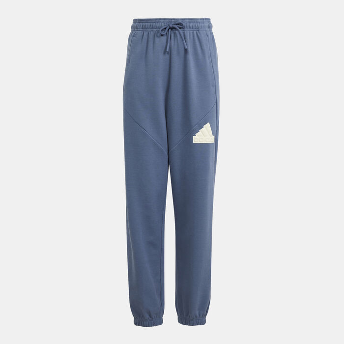 adidas Kids’ Future Icons Logo Pants Blue adidas Kids’ Future Icons Logo Pants Blue image number 0