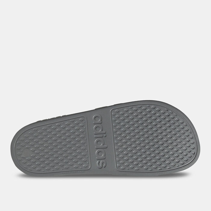 adidas Women's Adilette Aqua Slides Grey adidas Women's Adilette Aqua Slides Grey image number 3