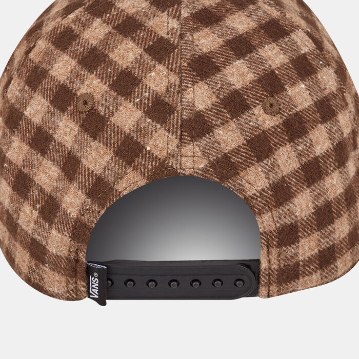 Vans Men's Burgis Curved Bill Jockey Cap Brown Vans Men's Burgis Curved Bill Jockey Cap Brown image number 1