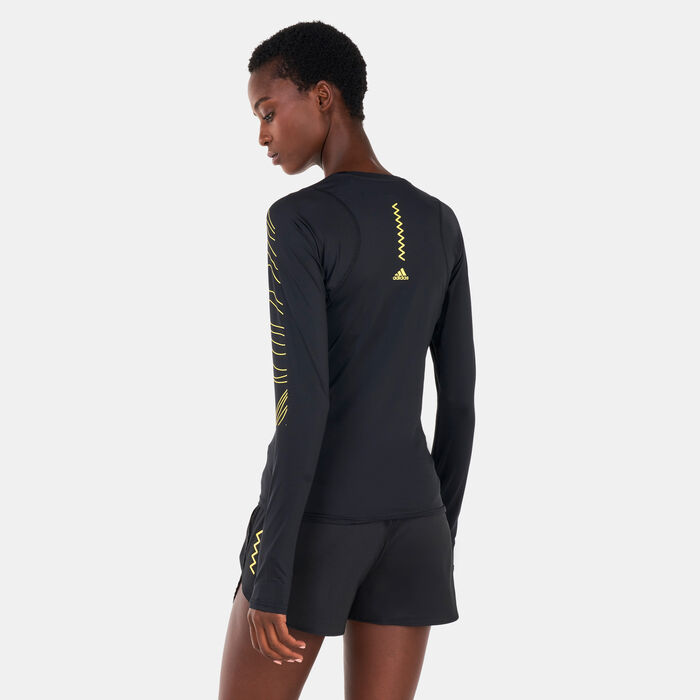 adidas Women's End Plastic Waste T-Shirt Black adidas Women's End Plastic Waste T-Shirt Black image number 1
