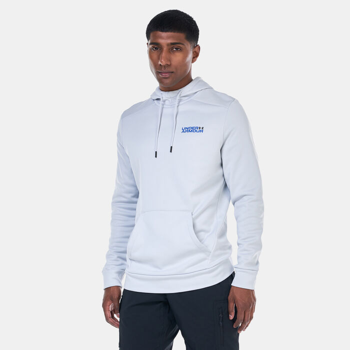 Under Armour Men's Armour Fleece Graphic Hoodie Grey Under Armour Men's Armour Fleece Graphic Hoodie Grey image number 0