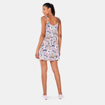 Vans Women's Retro Floral Dress Multi-Color Vans Women's Retro Floral Dress Multi-Color