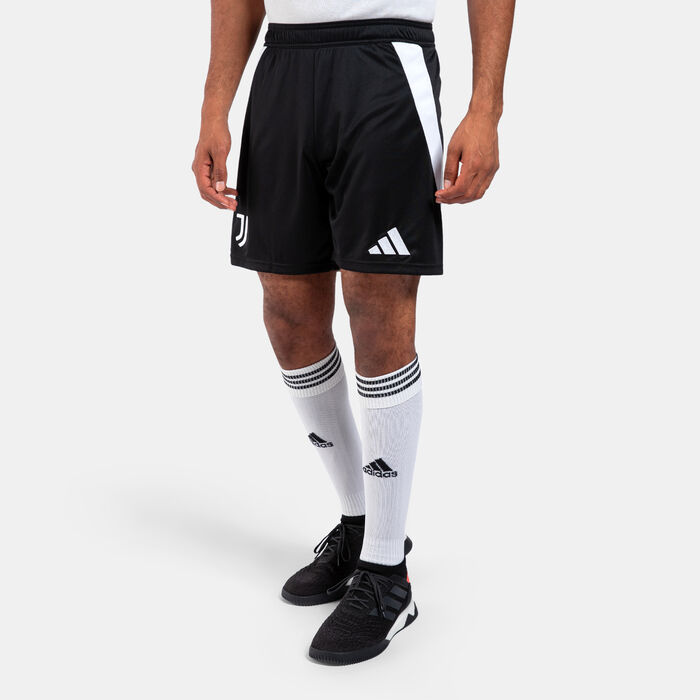 adidas Men's Juventus Replica Home Football Shorts - 2024/25 White adidas Men's Juventus Replica Home Football Shorts - 2024/25 White image number 0