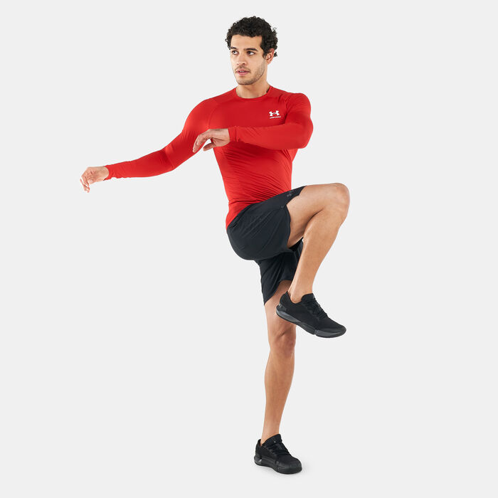 Under Armour Men's HeatGear Armour Training Top Red image number 2