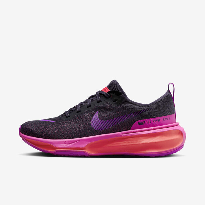 Nike Women's ZoomX Invincible 3 Road Running Shoes Purple Nike Women's ZoomX Invincible 3 Road Running Shoes Purple image number 0