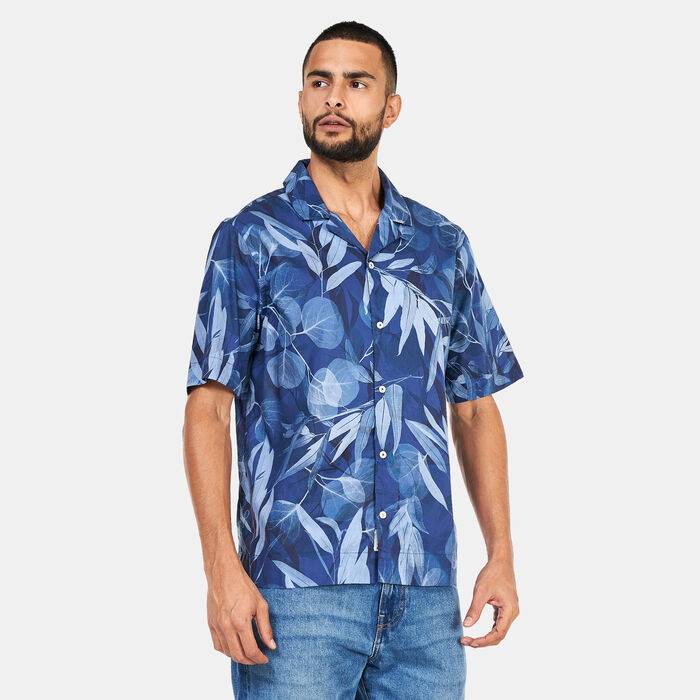 Timberland Men's Natural Summer Refibra Graphic T-Shirt Blue Timberland Men's Natural Summer Refibra Graphic T-Shirt Blue image number 0