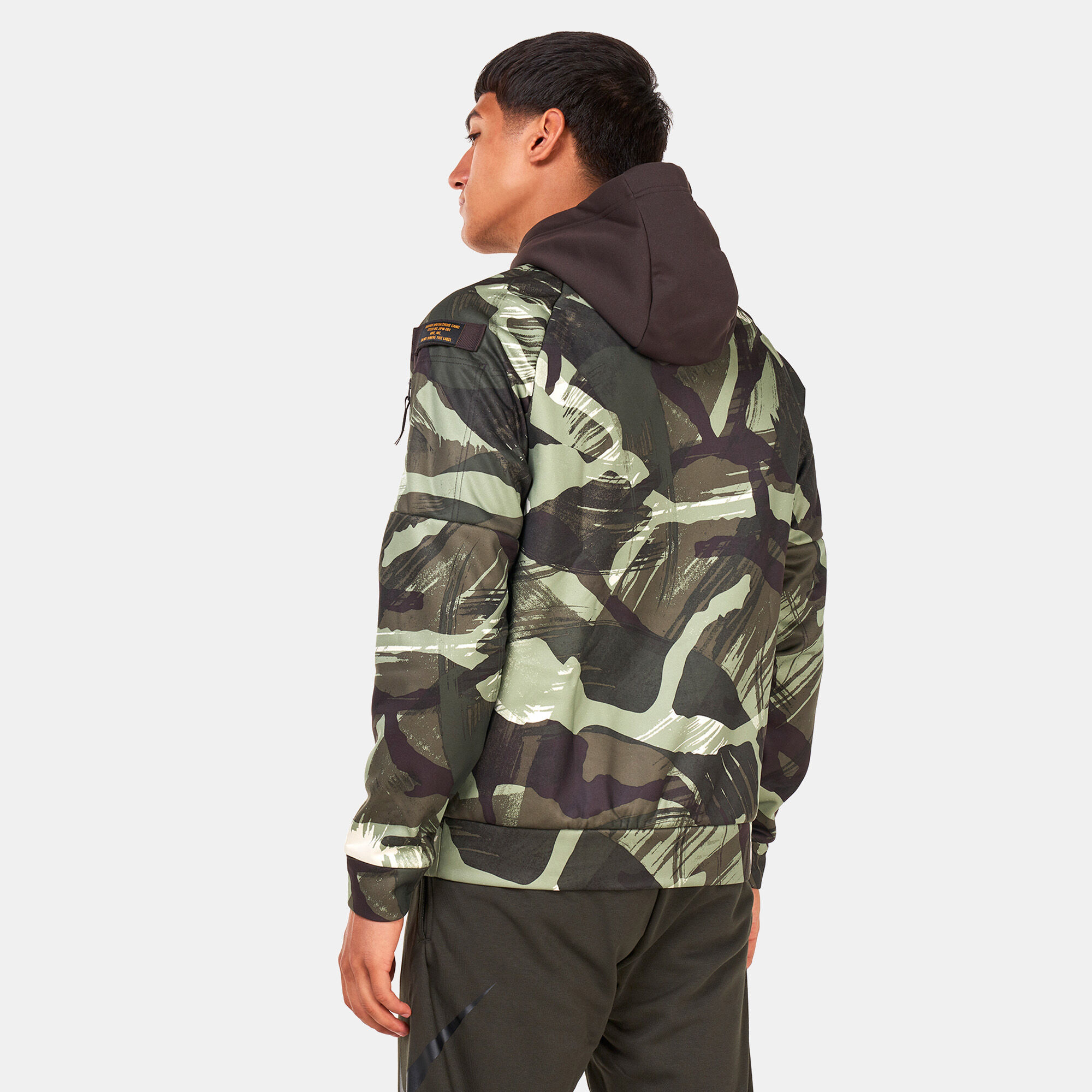 Men s Therma FIT Camo Allover Print Hoodie