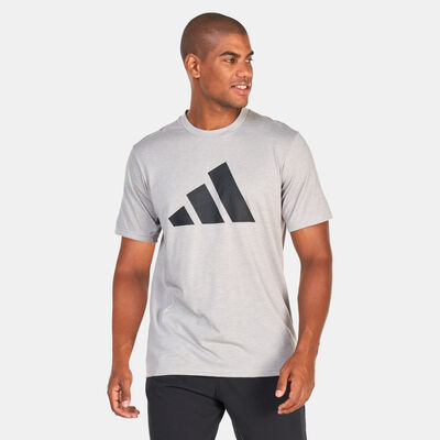 adidas Men's Train Essentials Feelready Logo Training T-Shirt Green