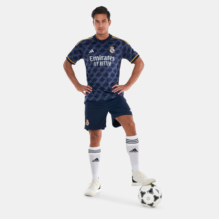 adidas Men's Real Madrid Away Shorts - 2023/24 Blue adidas Men's Real Madrid Away Shorts - 2023/24 Blue image number 2