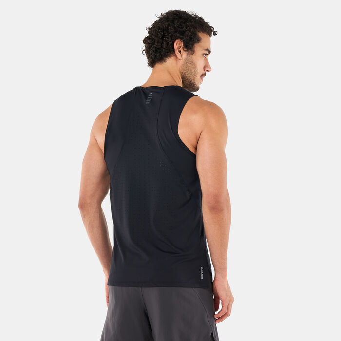Under Armour Men's UA Iso-Chill Laser Perforated Tank Top Black Under Armour Men's UA Iso-Chill Laser Perforated Tank Top Black image number 1