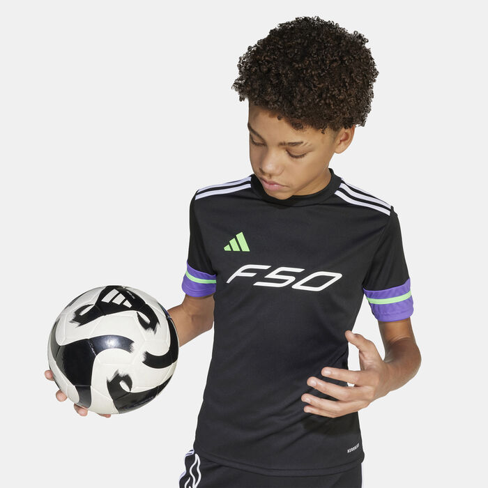 adidas Kids' F50 Football Top Black adidas Kids' F50 Football Top Black image number 3