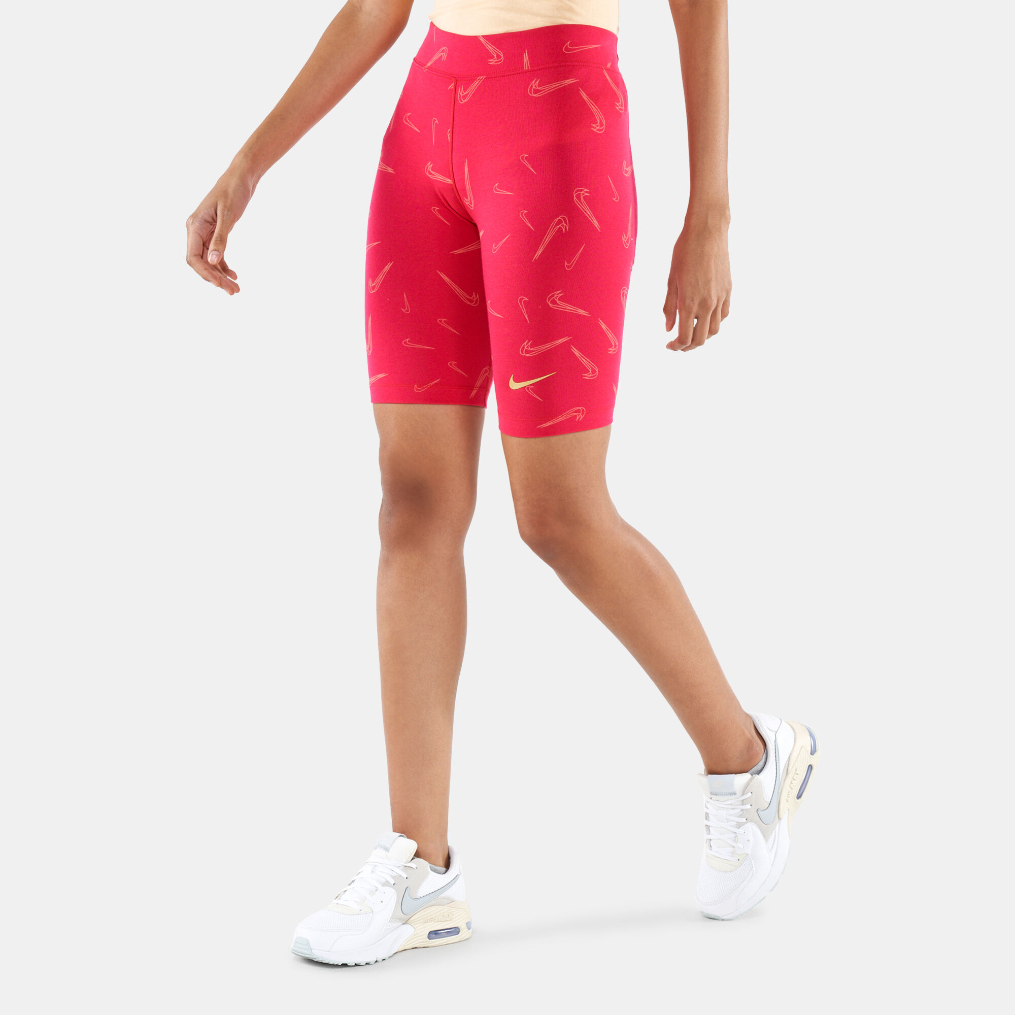 Women's nike sportswear allover print discount woven shorts