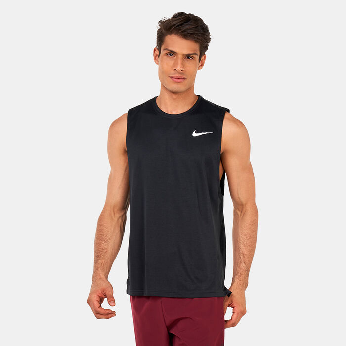Nike Men's Dri-FIT Superset Tank Top Black Nike Men's Dri-FIT Superset Tank Top Black image number 0