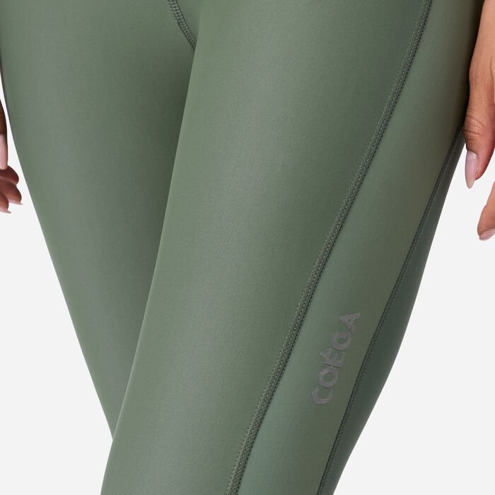 COEGA Women's 3/4 Swimming Leggings Pink COEGA Women's 3/4 Swimming Leggings Pink image number 3
