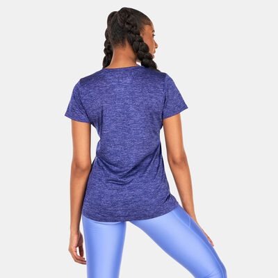 Under Armour Women's UA Tech™ Twist Big Logo Gel T-Shirt Blue