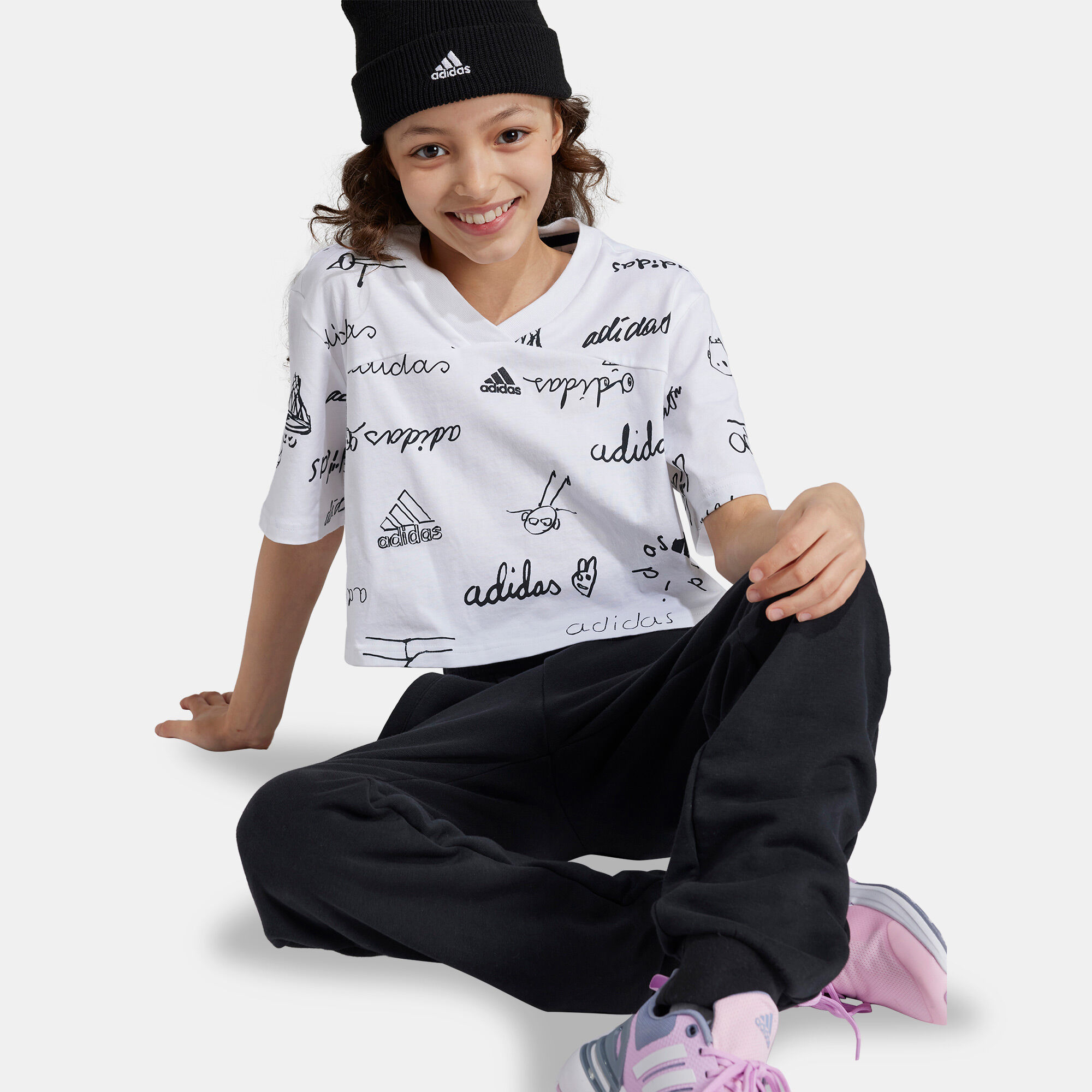 Kids Brand Love Crop Top