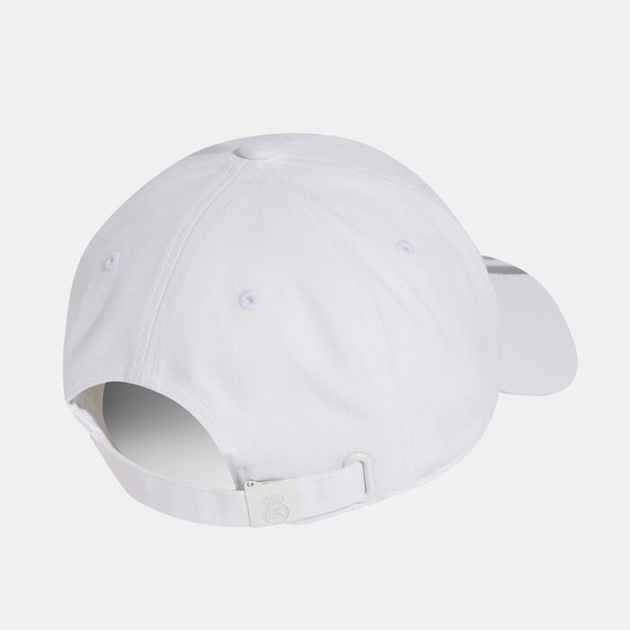 adidas Men's Real Madrid Home Baseball Cap White adidas Men's Real Madrid Home Baseball Cap White image number 1