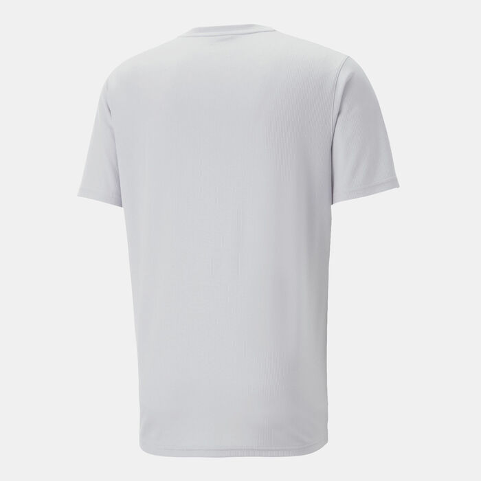PUMA Men's Performance Cat Training T-Shirt Grey PUMA Men's Performance Cat Training T-Shirt Grey image number 1