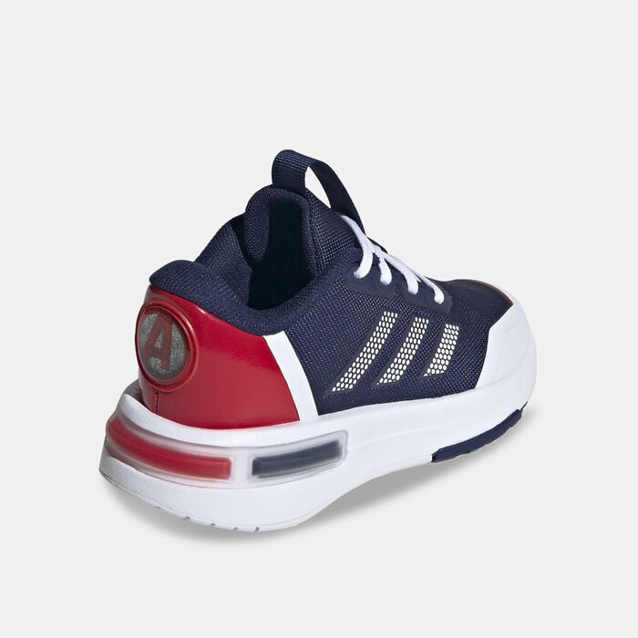 adidas Kids' Marvel's Captain America Racer Shoes Blue adidas Kids' Marvel's Captain America Racer Shoes Blue image number 2