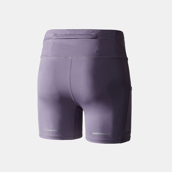 The North Face Women’s Movmynt Bike Shorts Purple image number 1