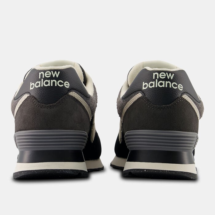 New Balance Men's 574 Shoes Black New Balance Men's 574 Shoes Black image number 5