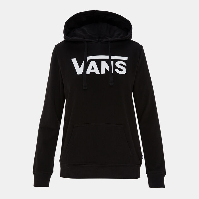 Vans Women's Drop V Logo Hoodie Black image number 0