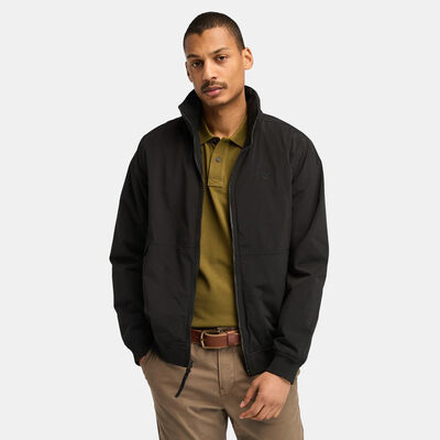 Timberland Men's Water Resistant Sailor Bomber Jacket Black