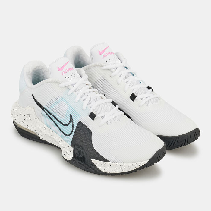 Nike Men's Air Max Impact 4 Basketball Shoe White image number 2