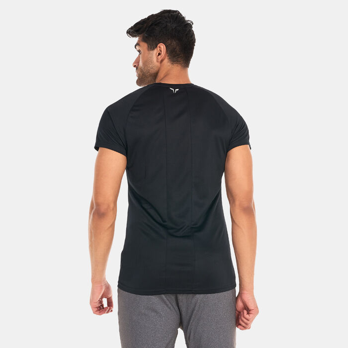 SQUATWOLF Men's Statement Training T-Shirt Black SQUATWOLF Men's Statement Training T-Shirt Black image number 1
