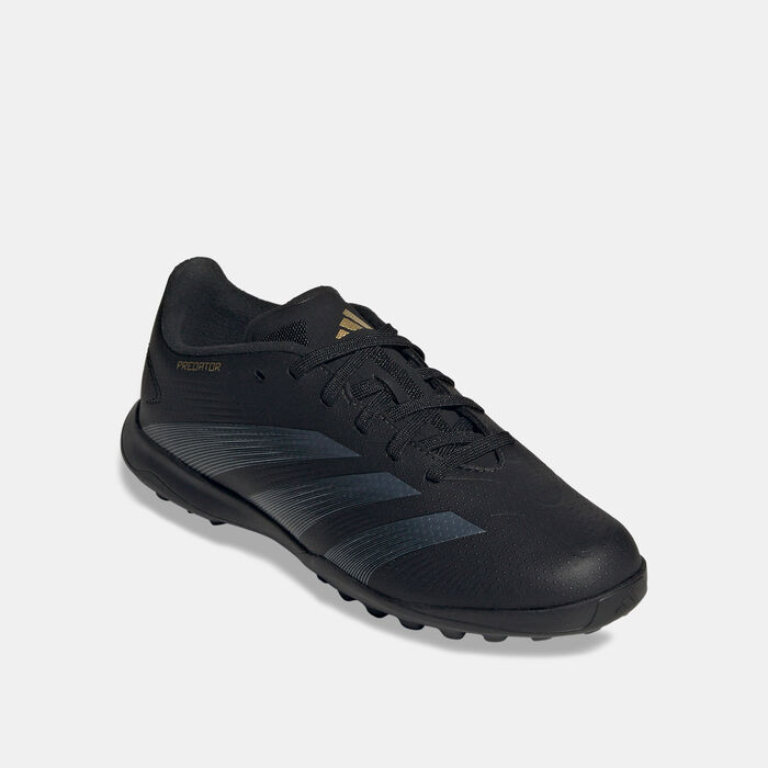 adidas Kids' Predator League Turf Ground Football Shoes Black adidas Kids' Predator League Turf Ground Football Shoes Black image number 1