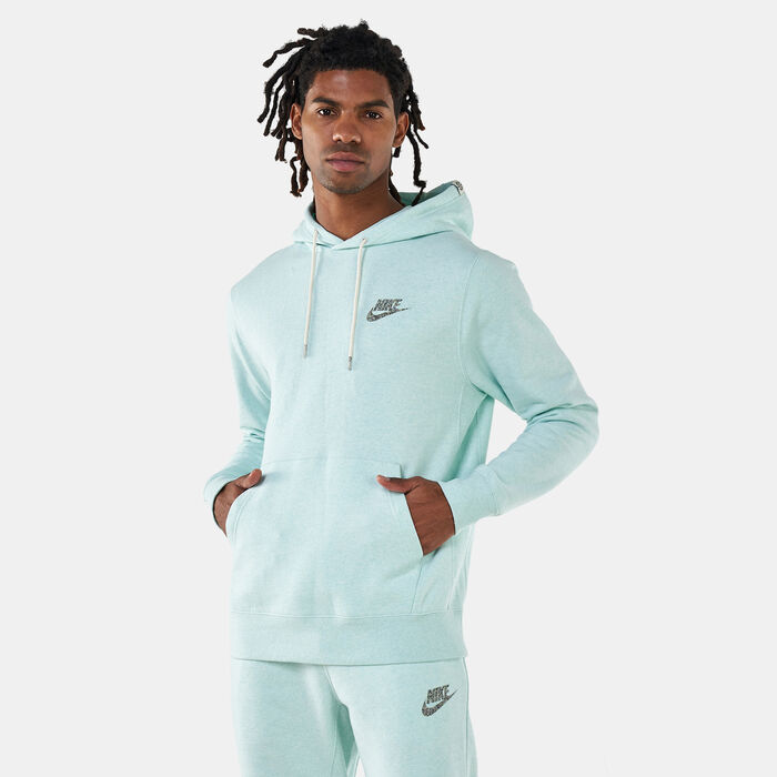 Nike Men's Sportswear Revival Fleece Hoodie Green Nike Men's Sportswear Revival Fleece Hoodie Green image number 0