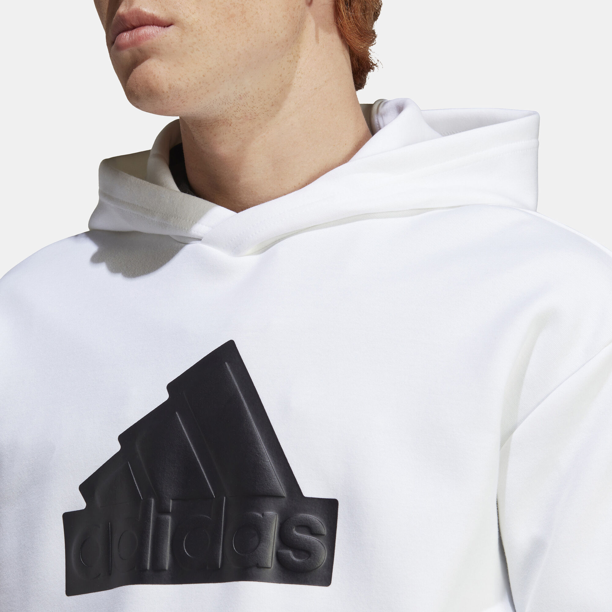 Buy adidas Men s Future Icons Badge Of Sport Hoodie White in KSA SSS