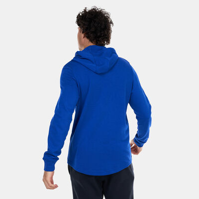Under Armour Men's UA Rival Terry Graphic Hoodie Blue